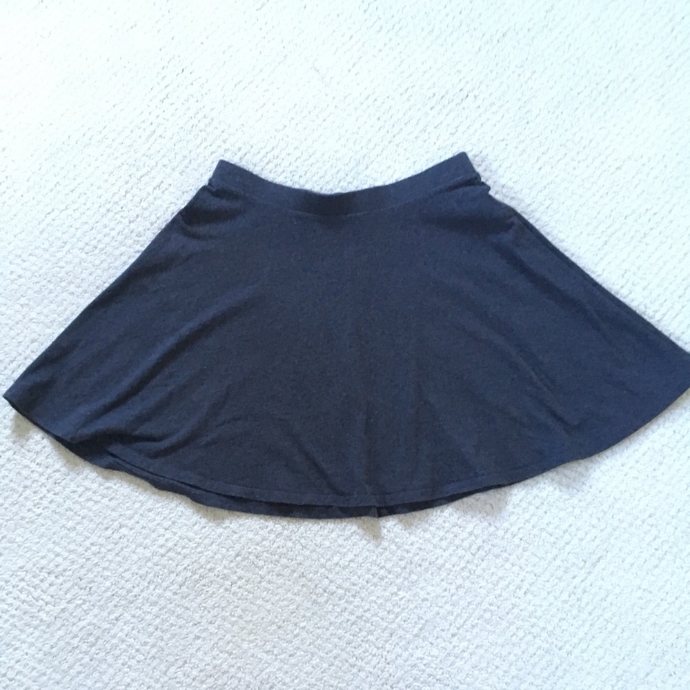 Gray Skater skirt Forever 21